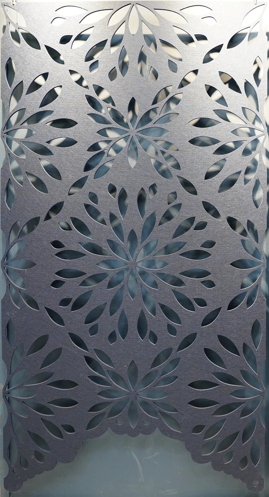CNC-cut acoustic panel detail for project coordination